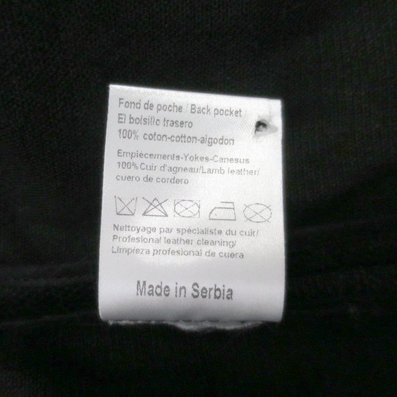 Sandro Linen Vest With Leather Detail Size 36 (S) - Picture 11 of 11